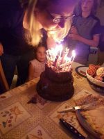 Blowing the Candles out