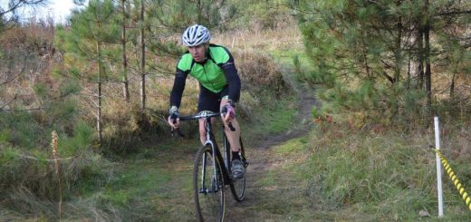 Al riding Cyclo-cross