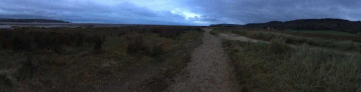 Paths around Red Wharf Bay