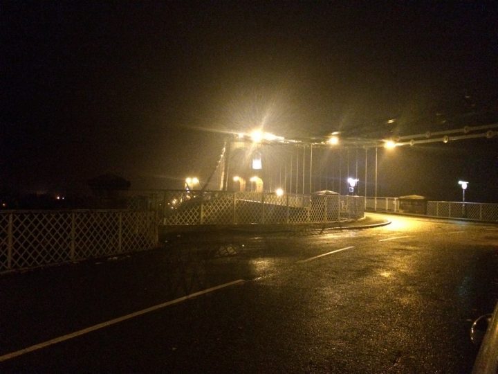 Street Lights at the Menai Bridge