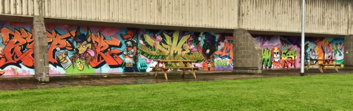 Graffiti - Some colour at last