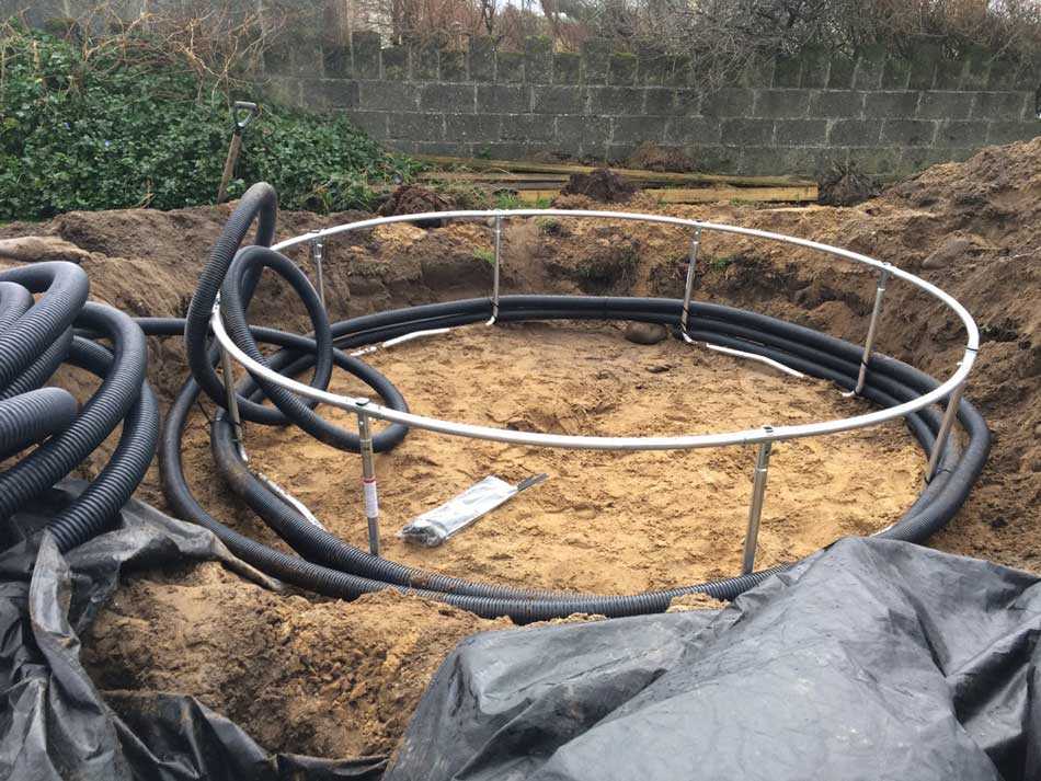 Installing a Ground Level Trampoline A Simple Life of Luxury