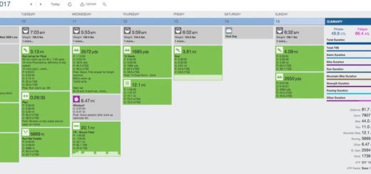 A Week of Training
