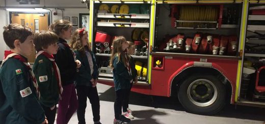 Admiring the Fire Engine