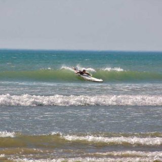 Catching a wave