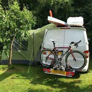 Camper with Awning