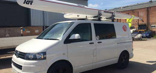 Camper with Matching Surf Ski