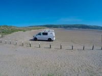 On the beach