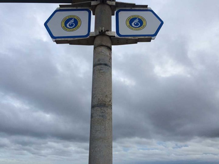 Coast Path Signs