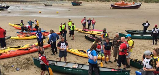 Getting ready for the Guided Paddle