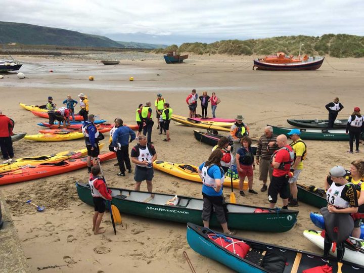 Getting ready for the Guided Paddle