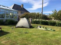 Putting up the Tent