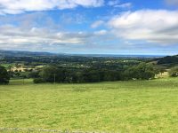 Above Rhuallt and the A55