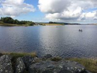 Looking back to the Visitor Centre