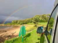 Rainbow over White Bay