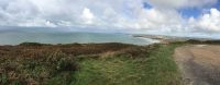 Widemouth Bay from above Millook