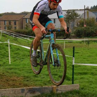 Gruff bunnying hopping the hurdles
