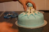 On with the centre piece