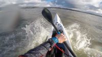 On top of the wave
