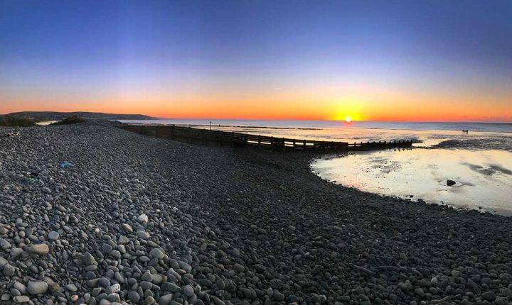 Borth and Ynyslas Sunset