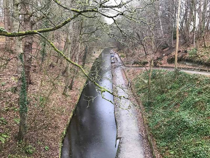 Shropshire Union Canal in Chirk
