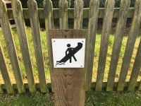 Canoe Portage Sign