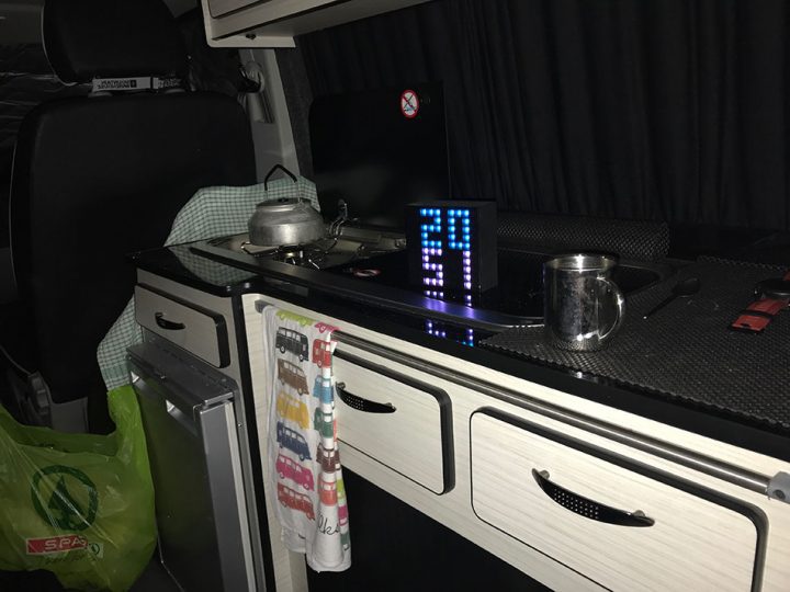 Chilling in the Camper