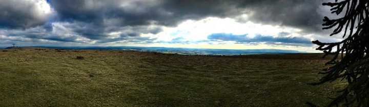 Hergest Ridge with the Black Mountains on the Horizon