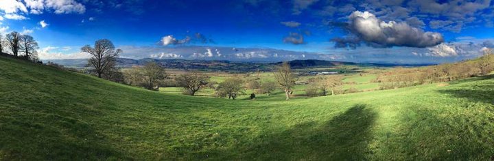 Views down to Buttington and Beyond