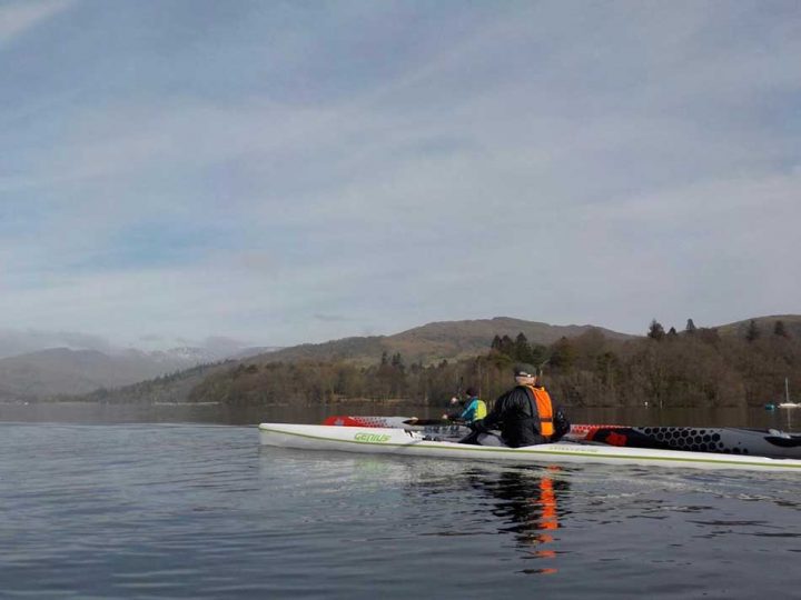 Relaxing on Windermere