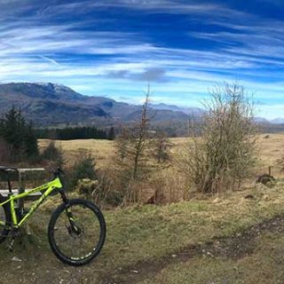 Riding the North Face Trail