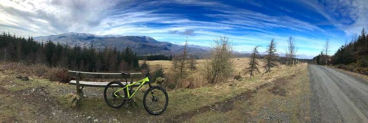 Riding the North Face Trail