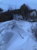 Snow drifts