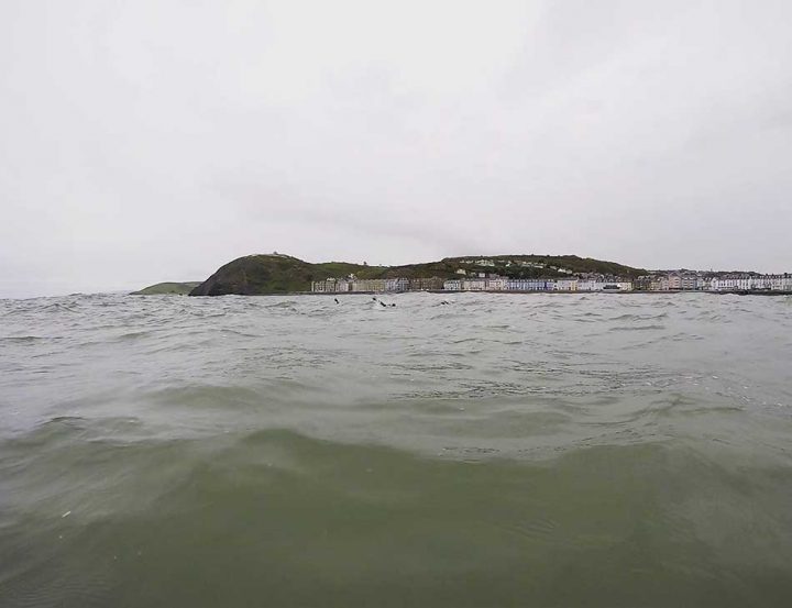 Swimming in Aberystwyth