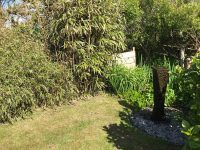 Water Feature and Bamboo