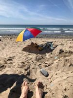 Chilling on the Beach