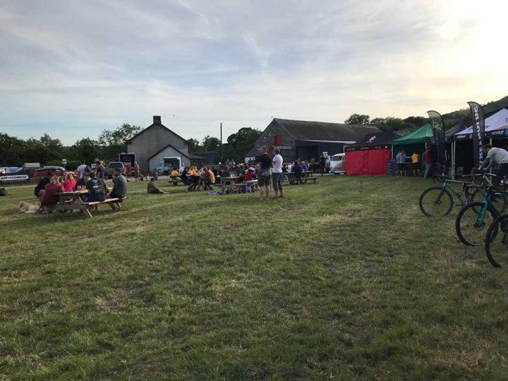 Evening at Race HQ