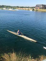 Jackie Paddling