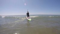 Laura on SUP