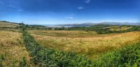 Looking down on the Dyfi Estuary