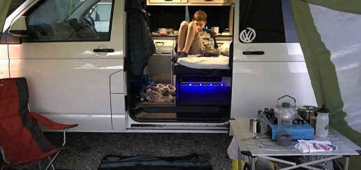 Dusk in the Van