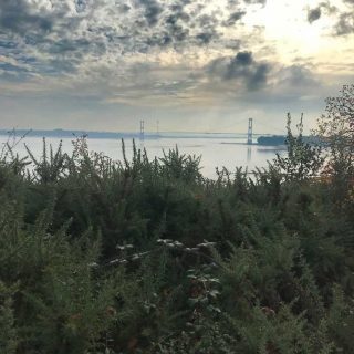 Severn Bridge and River Severn