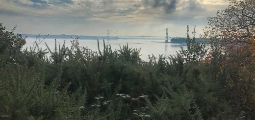 Severn Bridge and River Severn