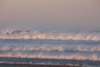 Sunrise Surf at Ynyslas