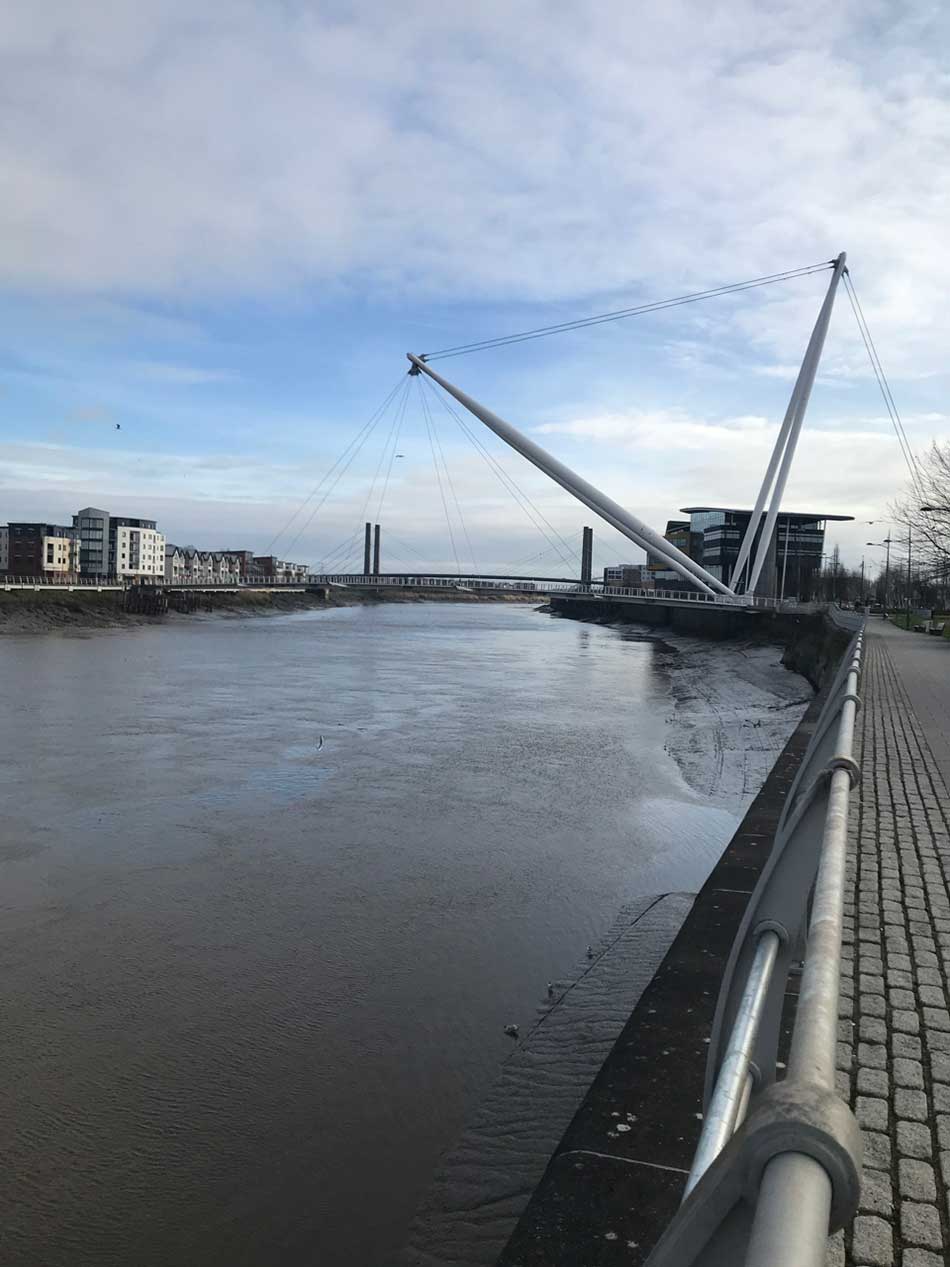 Newport City Pedestrian Bridge