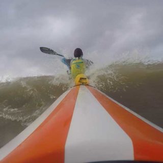 Paddling Out