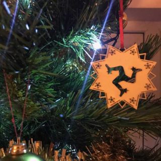 Manx Tree Decoration