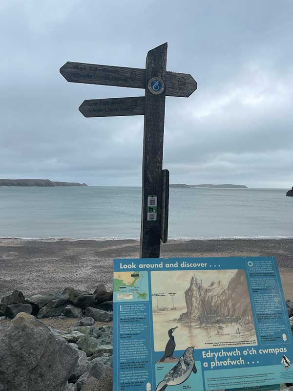 Wales Coast Path Run - Tenby to Manorbier - A Simple Life of Luxury