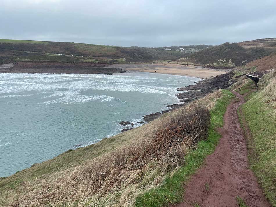 Wales Coast Path Run - Tenby to Manorbier - A Simple Life of Luxury