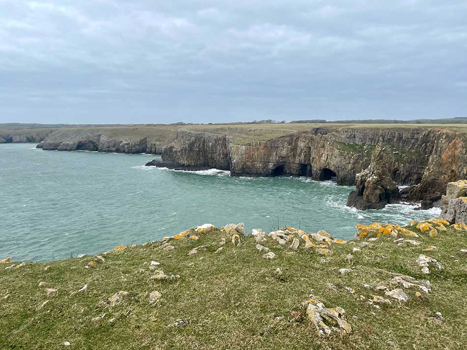 Wales Coast Path Run - Stackpole Quay to Green Bridge of Wales - A ...